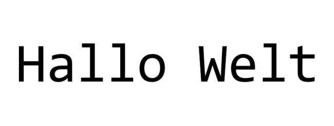 hallo welt